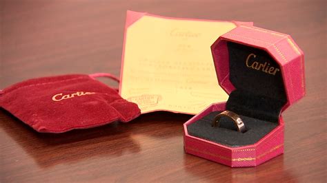 cartier box ring - cartier ring scam.